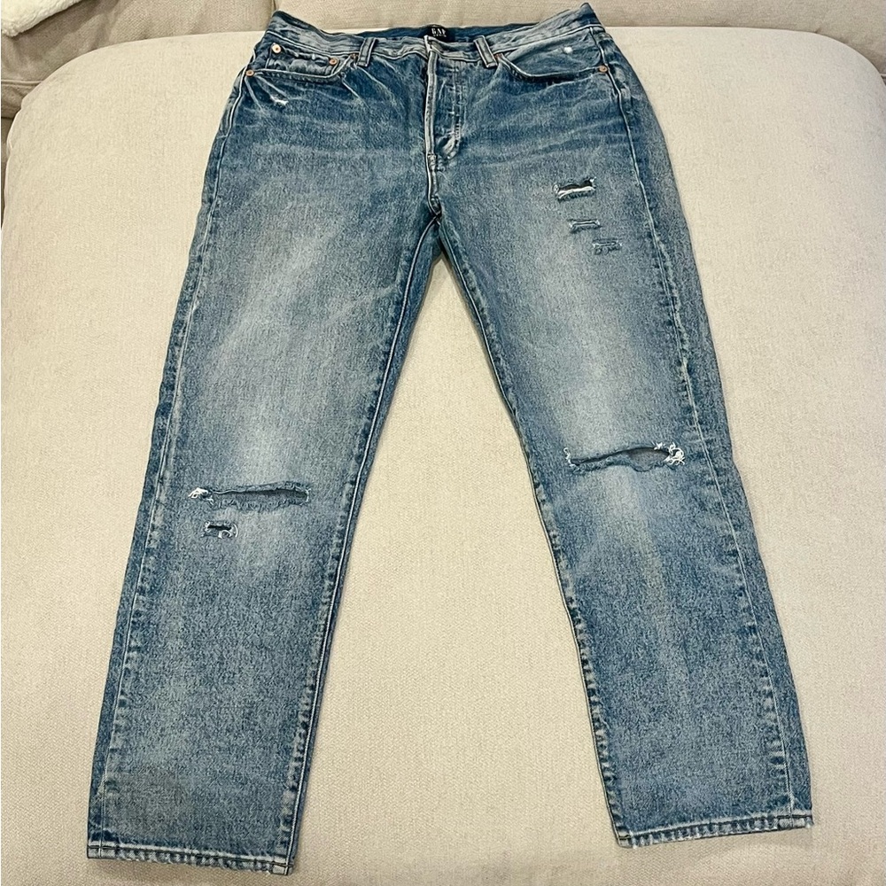 GAP Boyfriend Distressed Jeans